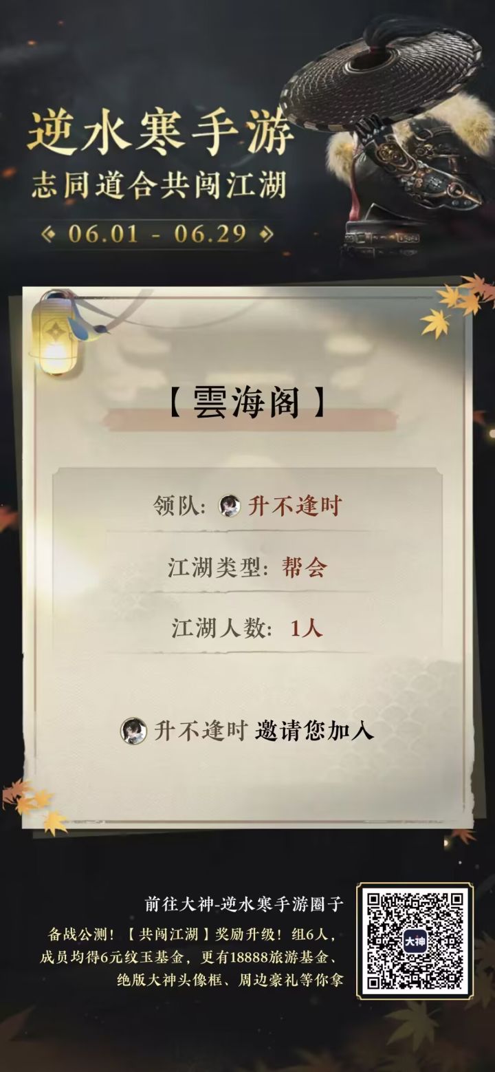 有没有一起去武林萌主的小伙伴呢截图