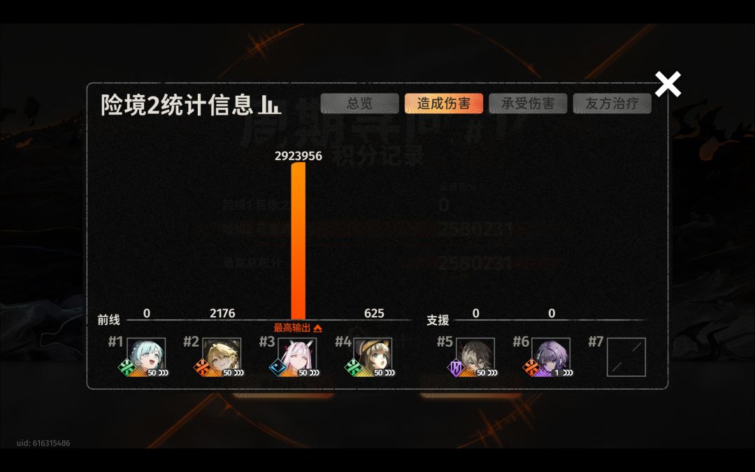 时曦配队分享(附lz分) 2