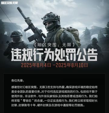 重拳出击：一周封禁近3000账号＋反作弊补偿