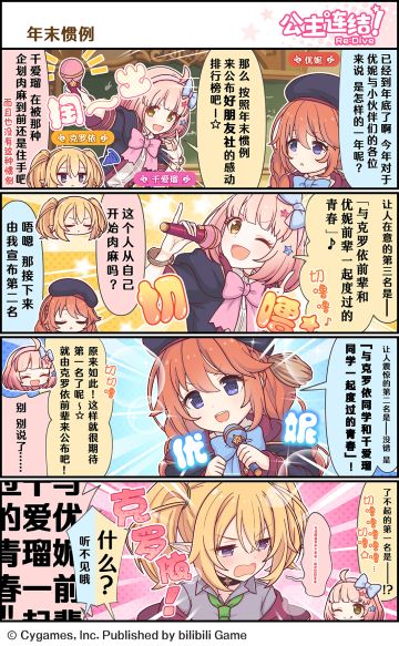 四格漫画更新——「年末惯例」