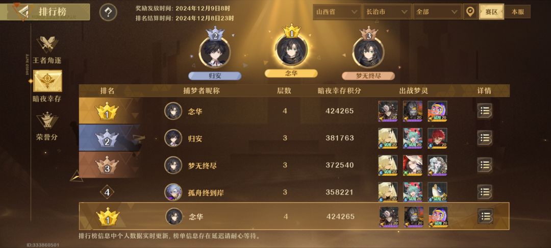 无尽梦回暗夜4层 2