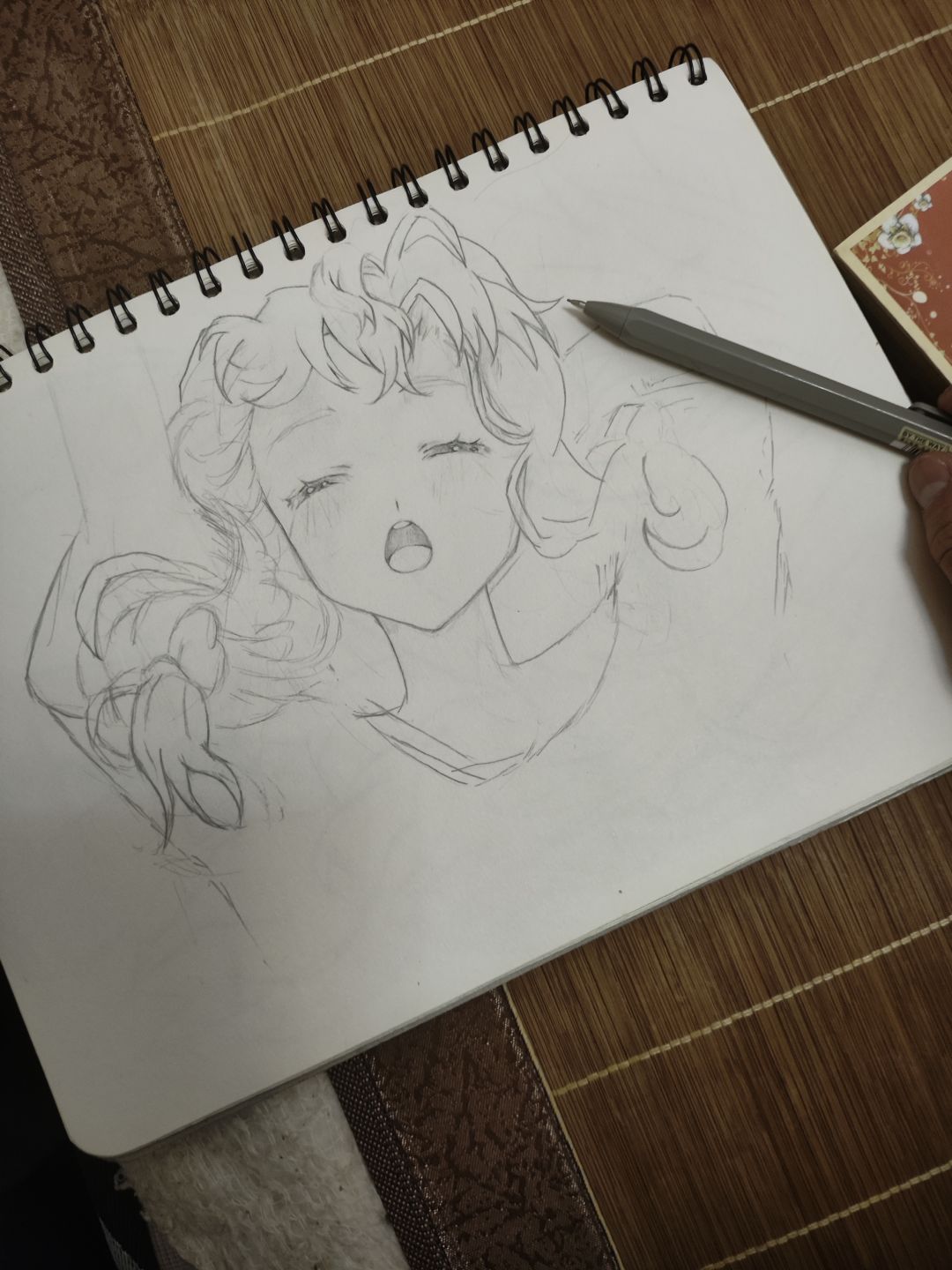 要画完好像颇有难度啊... 1