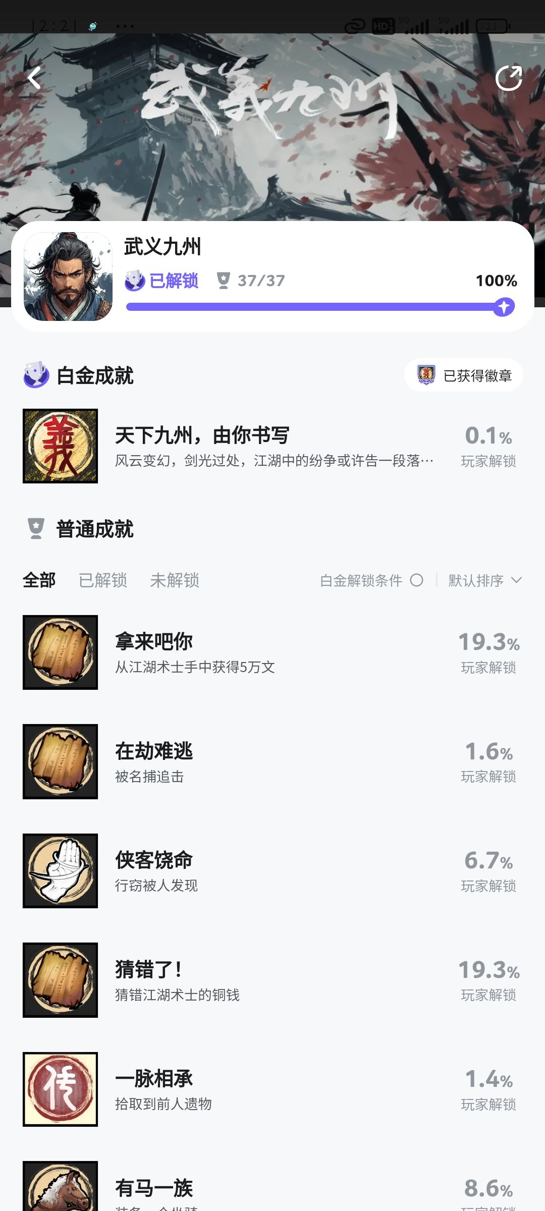 全成就了,水分大大滴 1