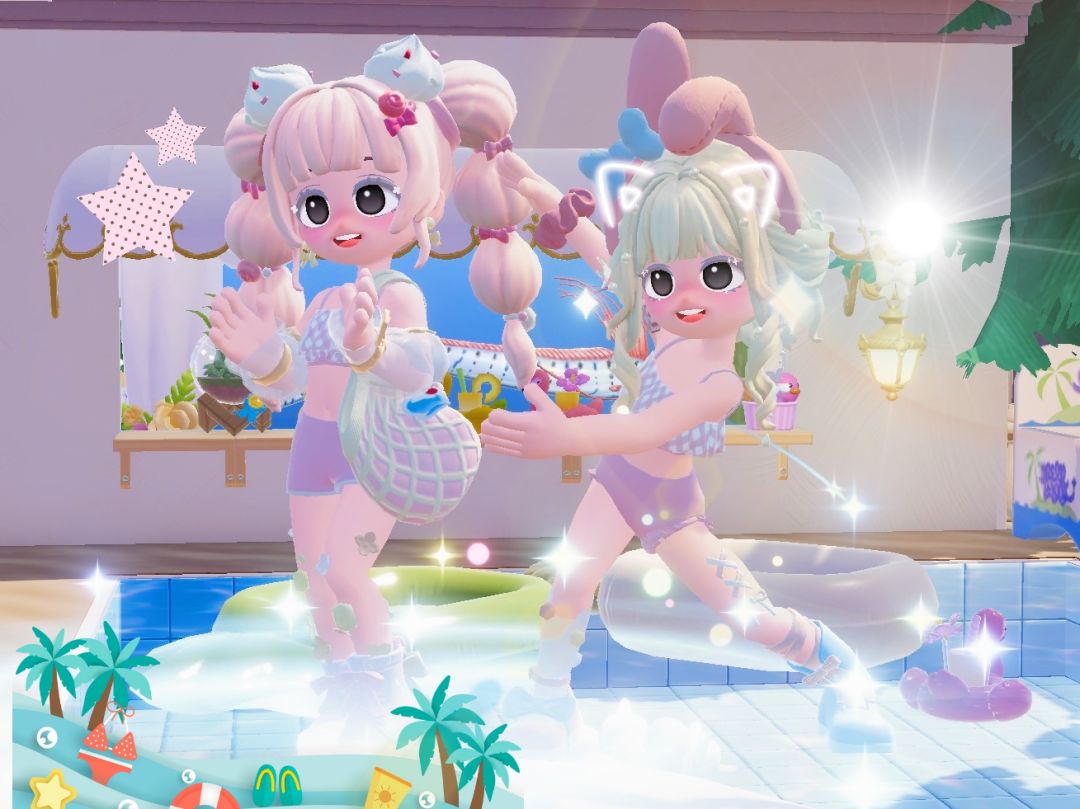 夏日泳池派对开启✨ 1