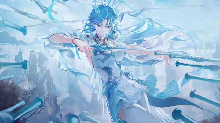 弦剑峰上,心雪初融截图