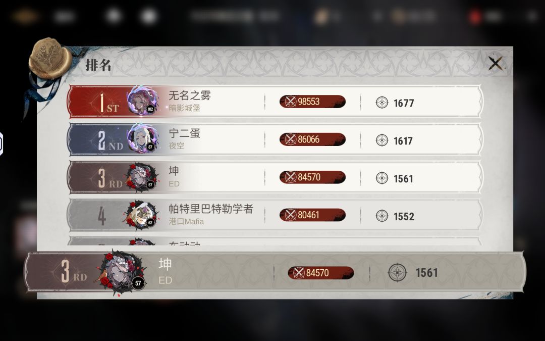 0氪居然也能上榜 1