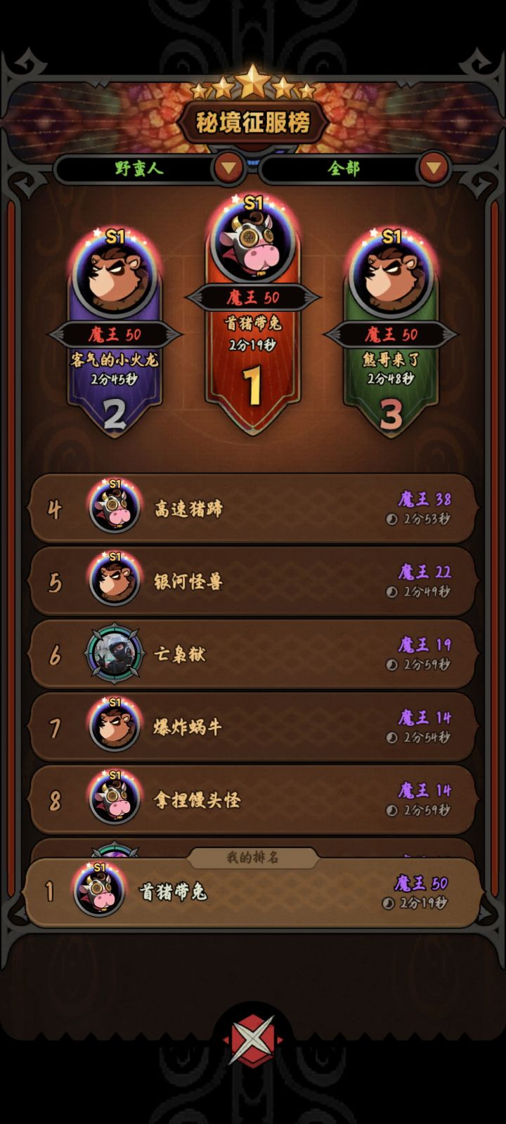 通关了,摆烂了。不出远古武器拉倒了。截图