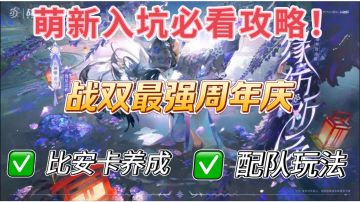 战双周年庆入坑必看教学！比安卡全方面讲解