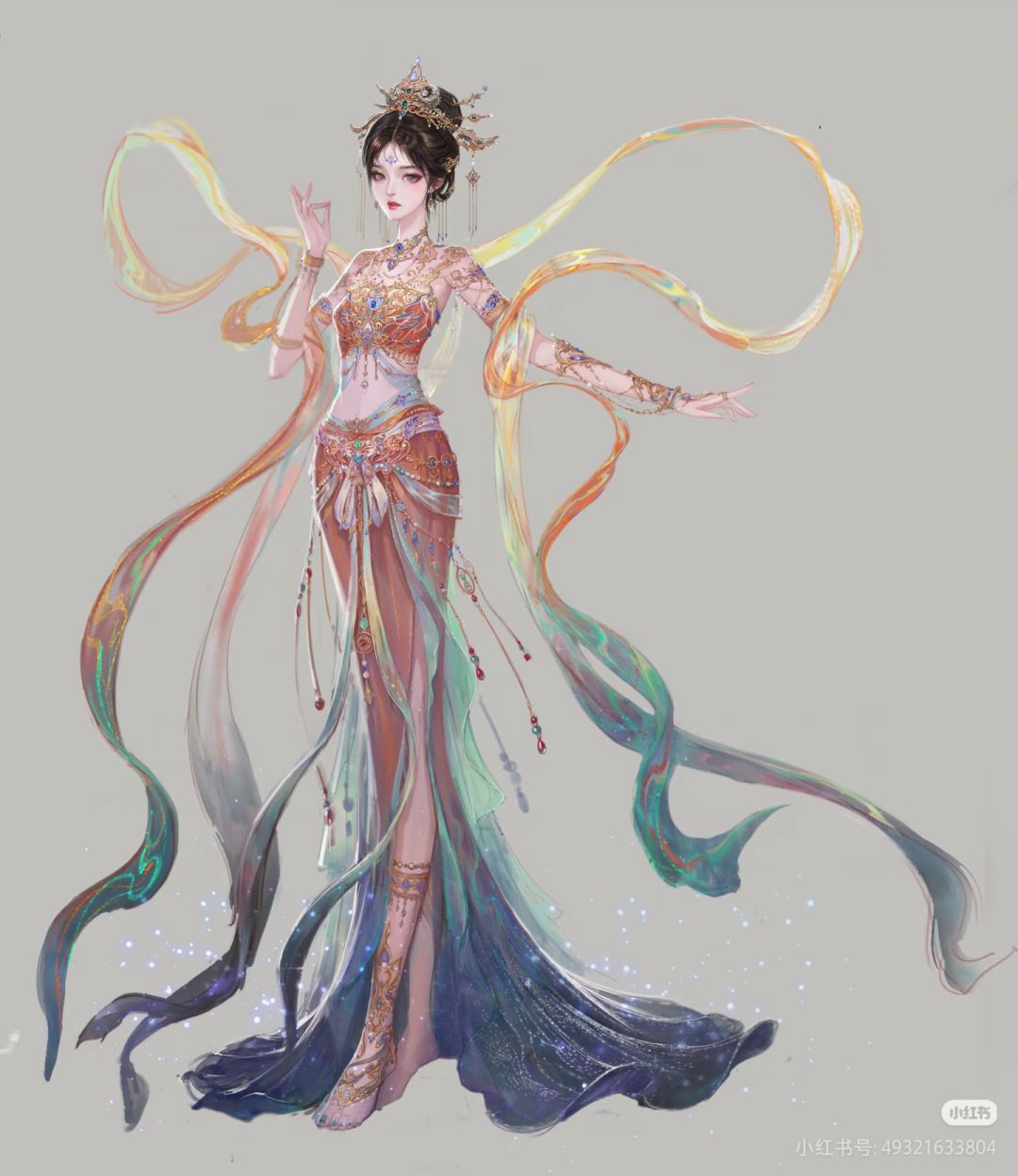 叶罗丽原画分享 1