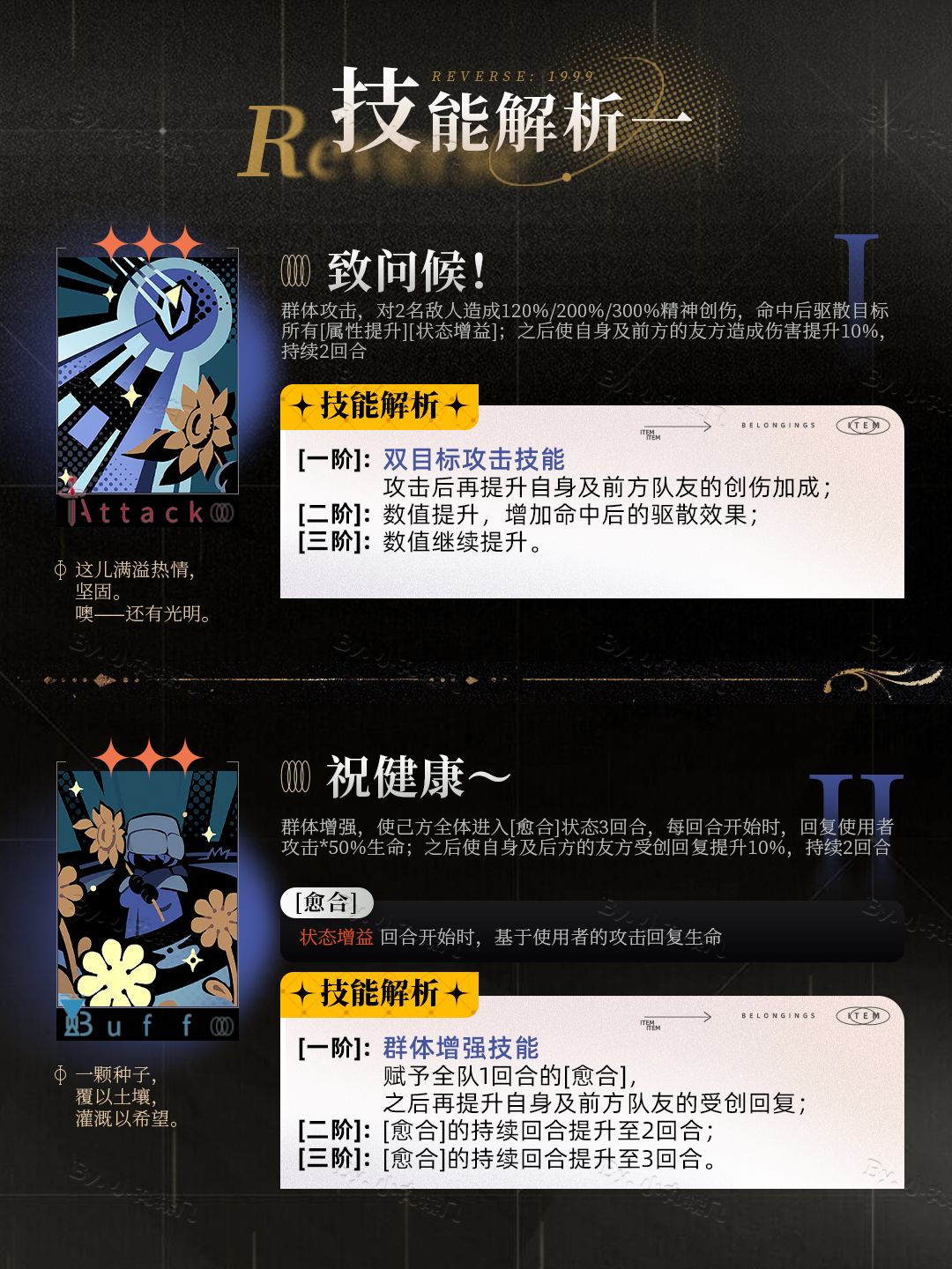 🌻『阿夫西维』角色养成攻略|重返未来1999 3