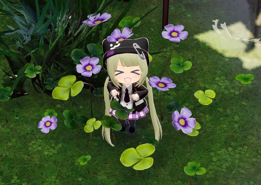 萌💚💜🤍 4
