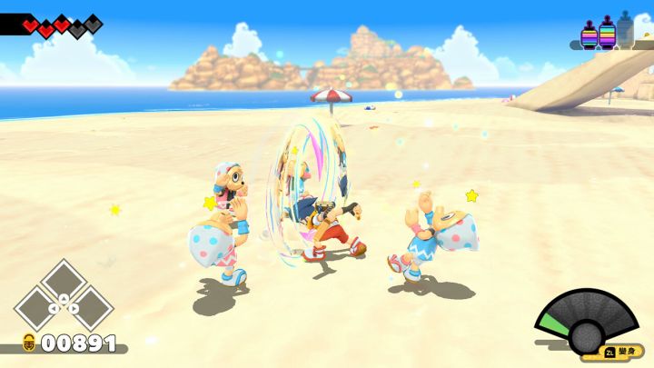 《羽袈流》:不错的和风3D动作冒险游戏截图