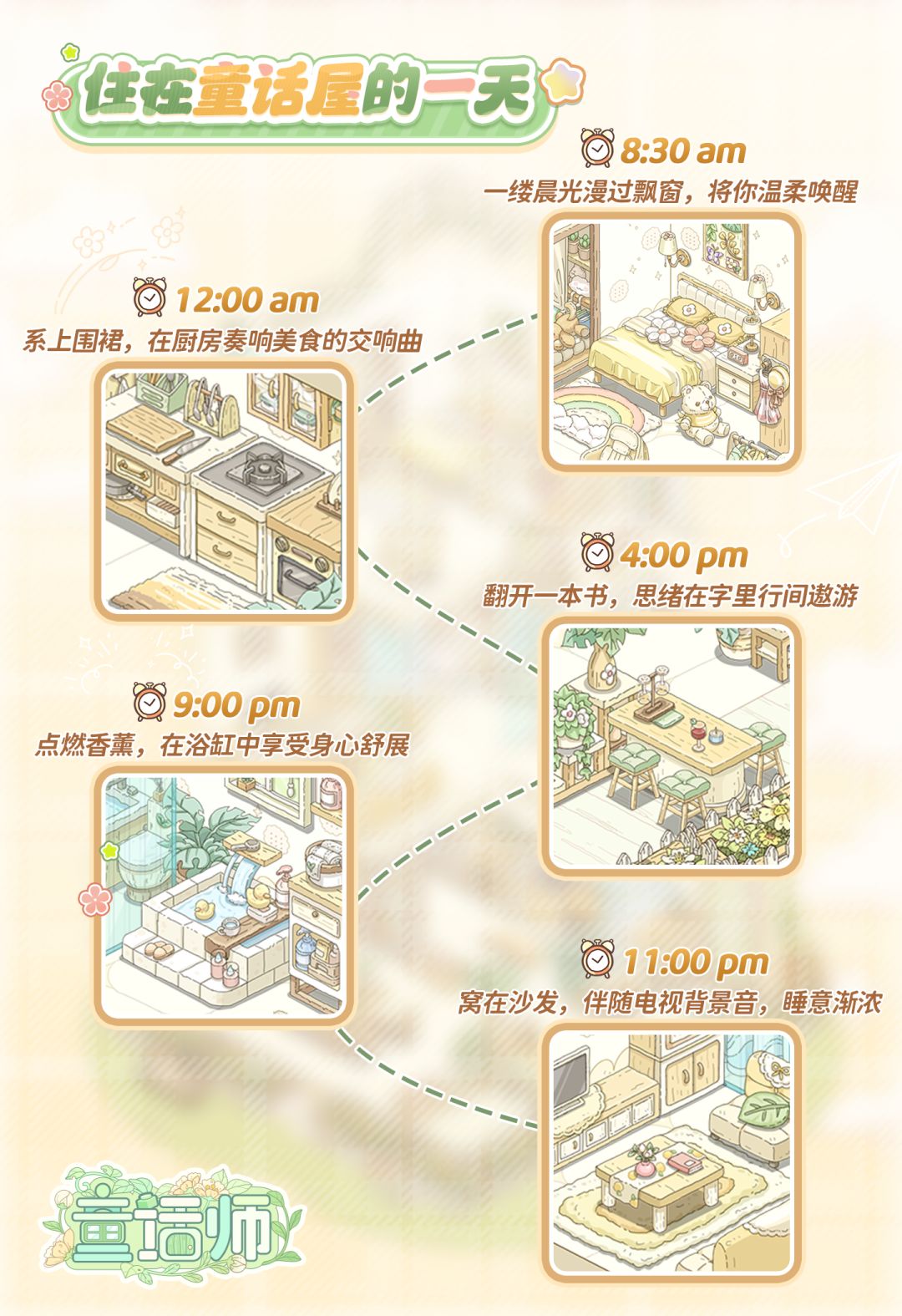 灵感绘卷| 住在奶油风三层Loft的独居周末 3