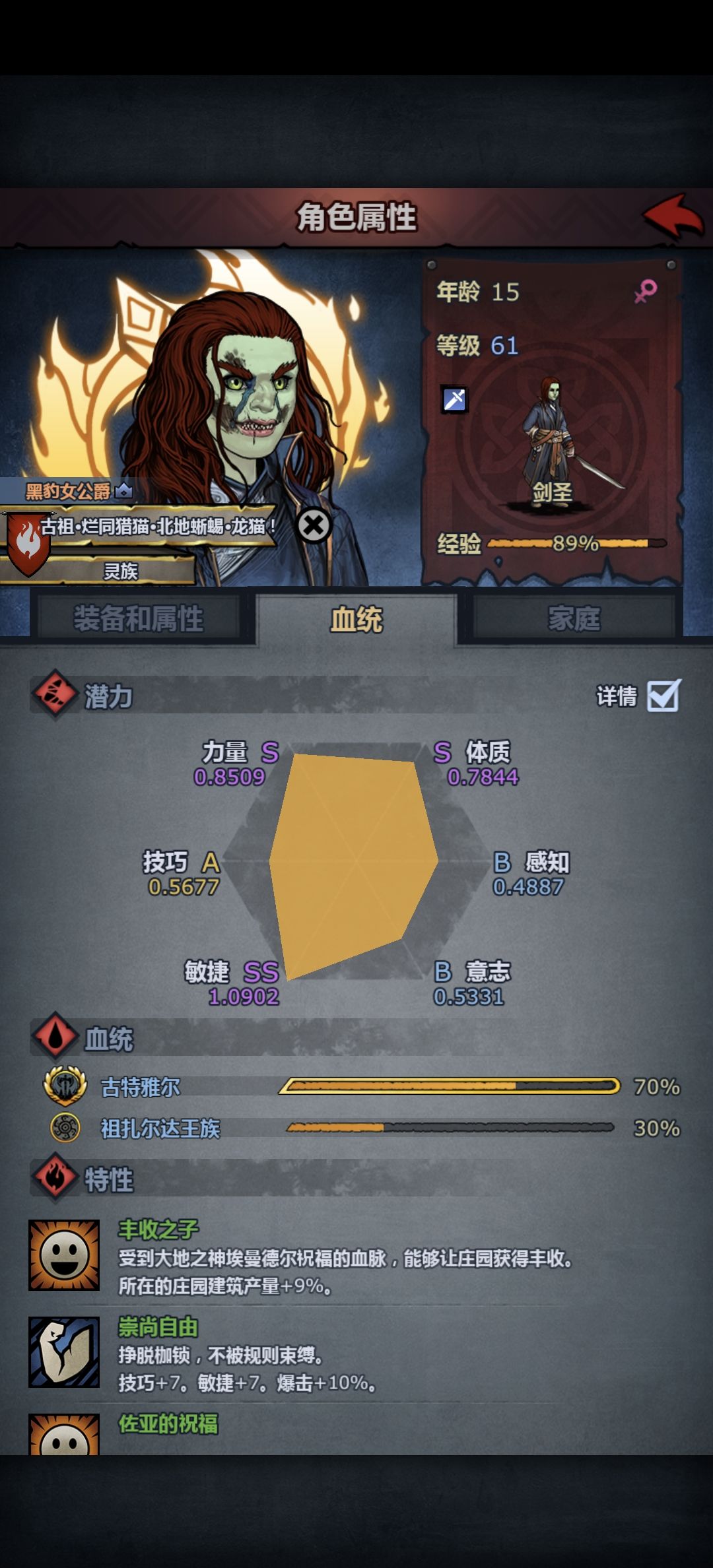 25敏,15体,15力的古特神子能玩什么 1