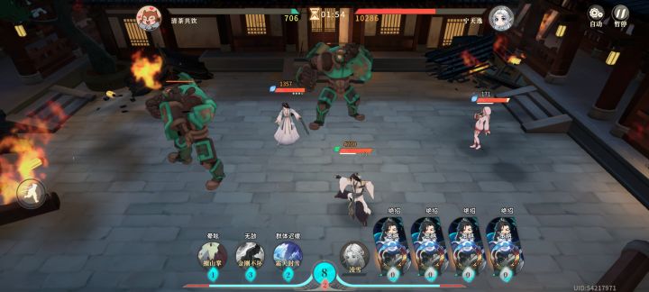竞技场bug，上不了英雄，就纯挨打了截图