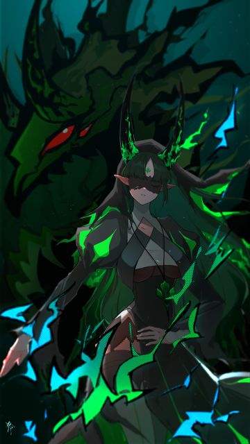 梅琳达的龙形态设计的真的好帅！摸了！