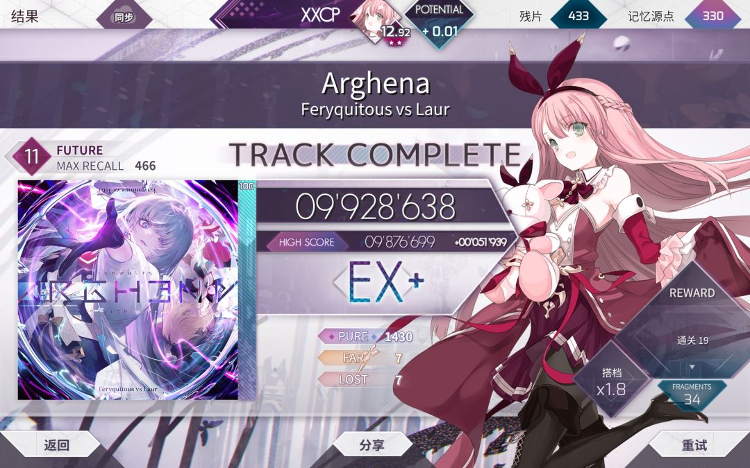 Arghena的推分 1
