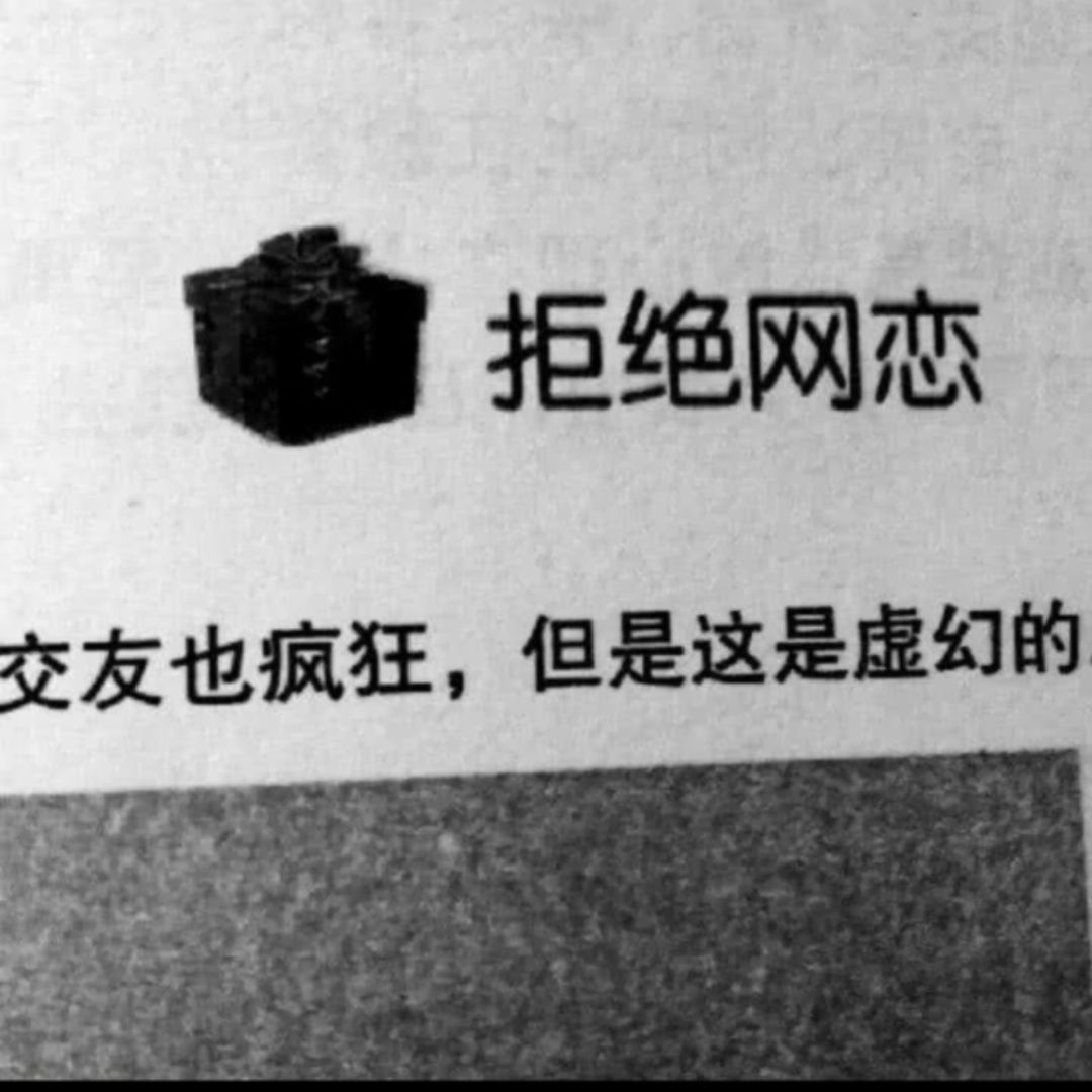 唉……你说网恋有结果吗 1