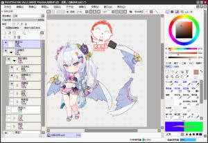 绘制和制作了梓宝小立牌ᕕ(◠ڼ◠)ᕗ 1