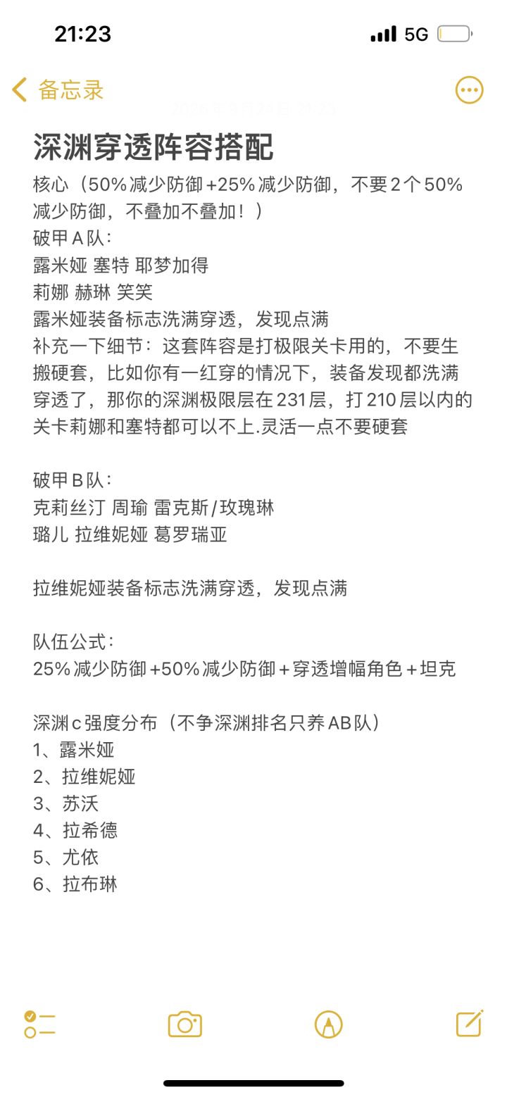 深渊思路截图
