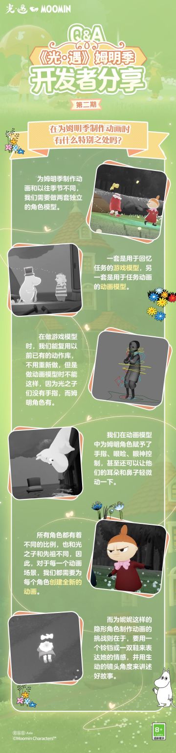 蝶影心途 匠心绘梦丨《光·遇》姆明季开发者分享第二期