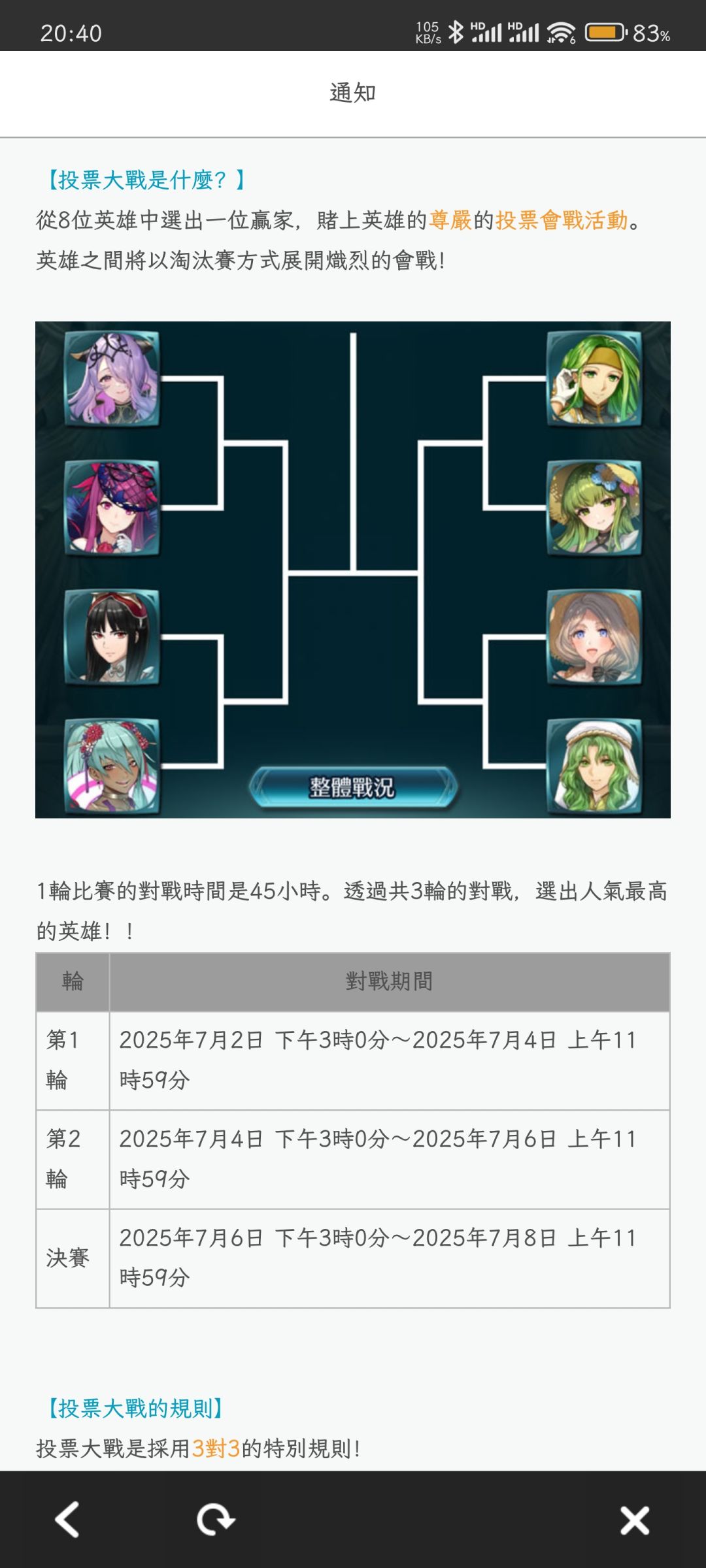 这回投票总不可能会是男的赢了哈哈哈哈 1