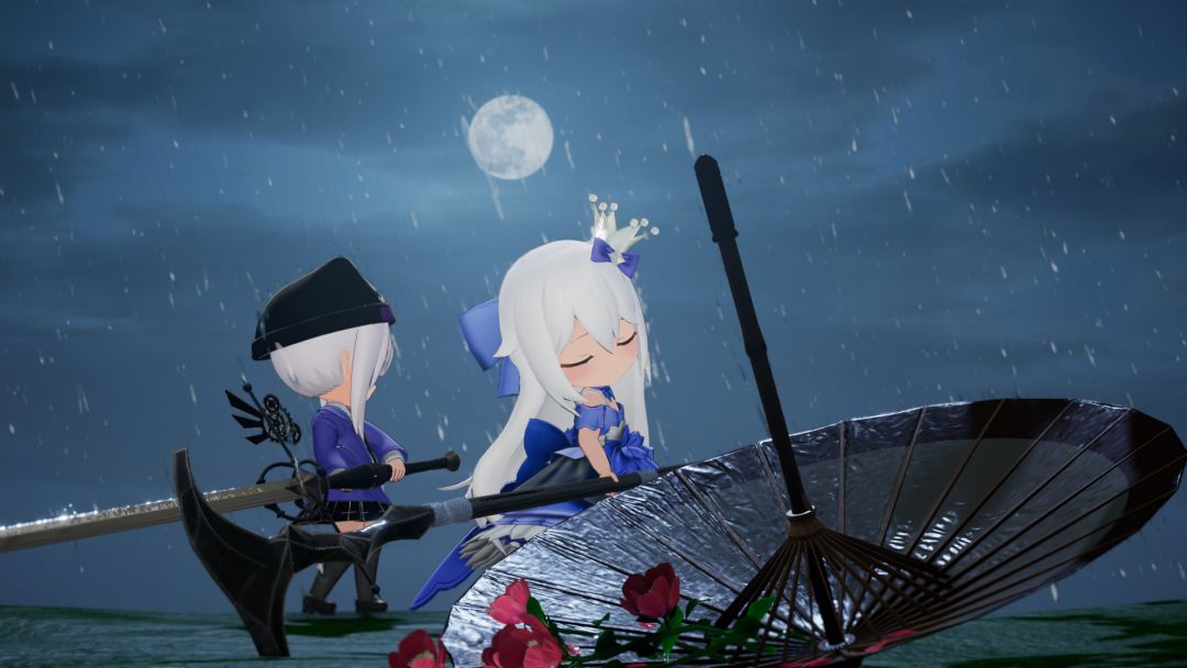 《绮丽夜冠:苏醒》虽然目不能视 2