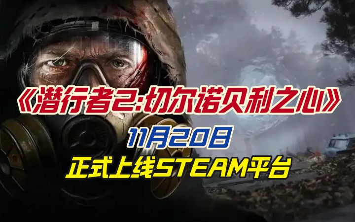 《潜行者2:切尔诺贝利之心》11月20日正式上线STEAM平台截图