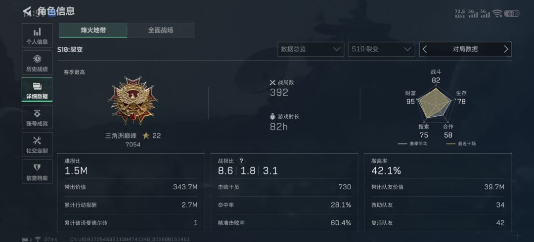 猛攻突击手招固定信息位 1
