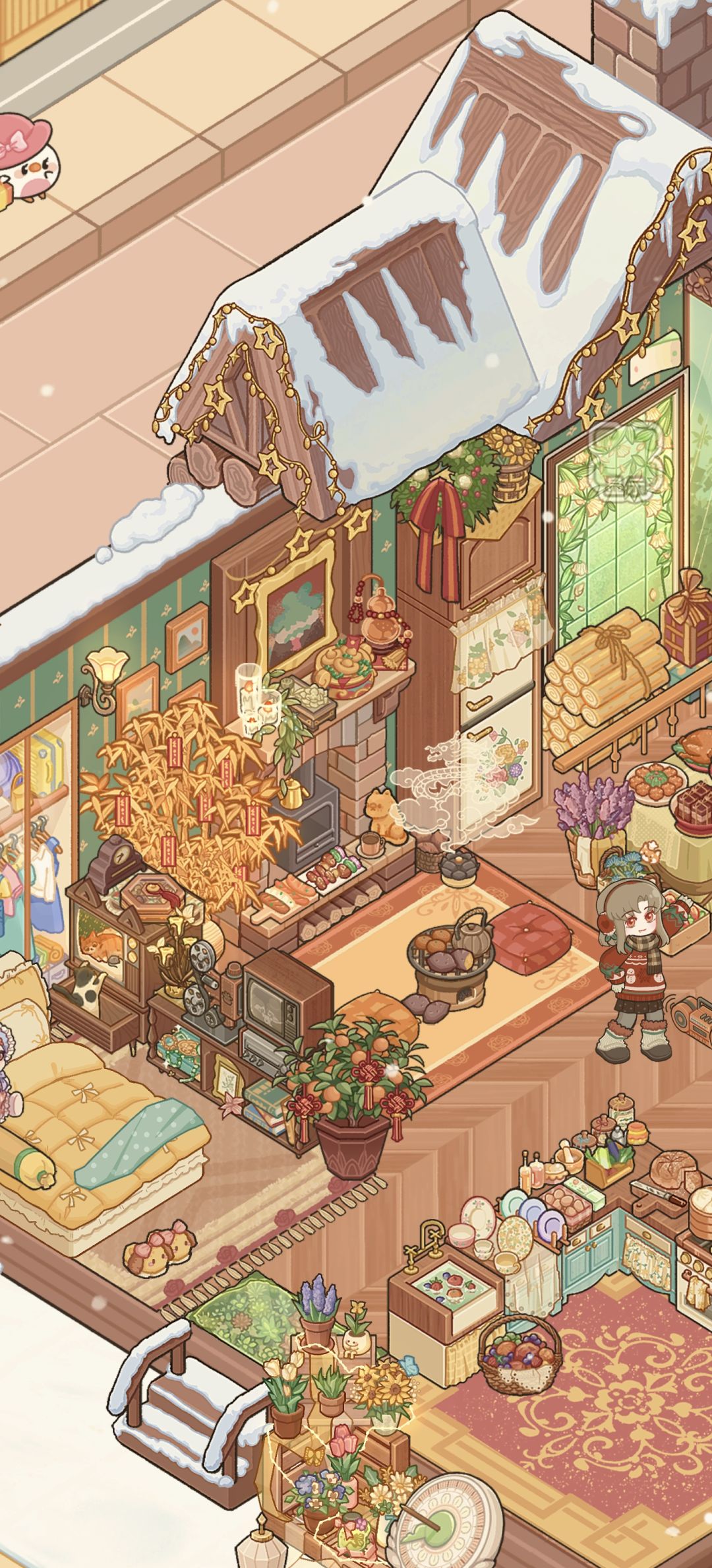 冬季过年小屋 3
