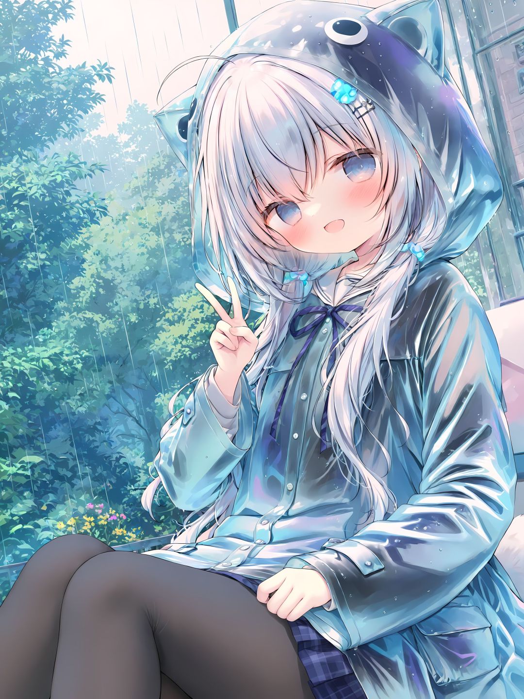 【07】🥺大雨还在下～你的心里怕不怕～🎵 2