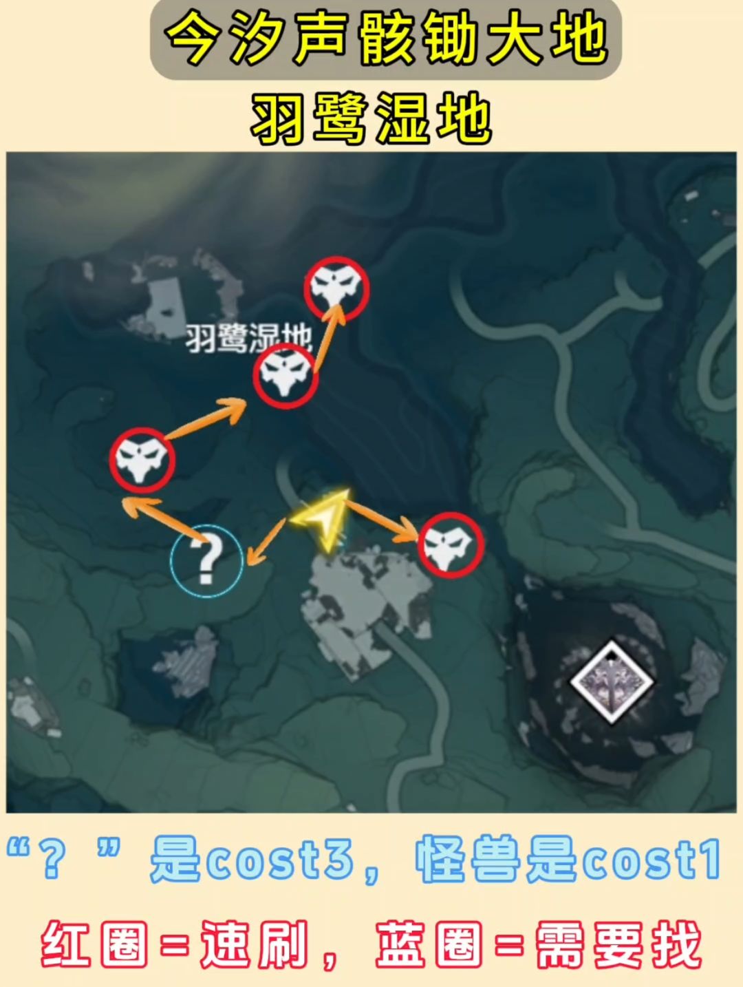 今汐突破材料、声骸路线图 3