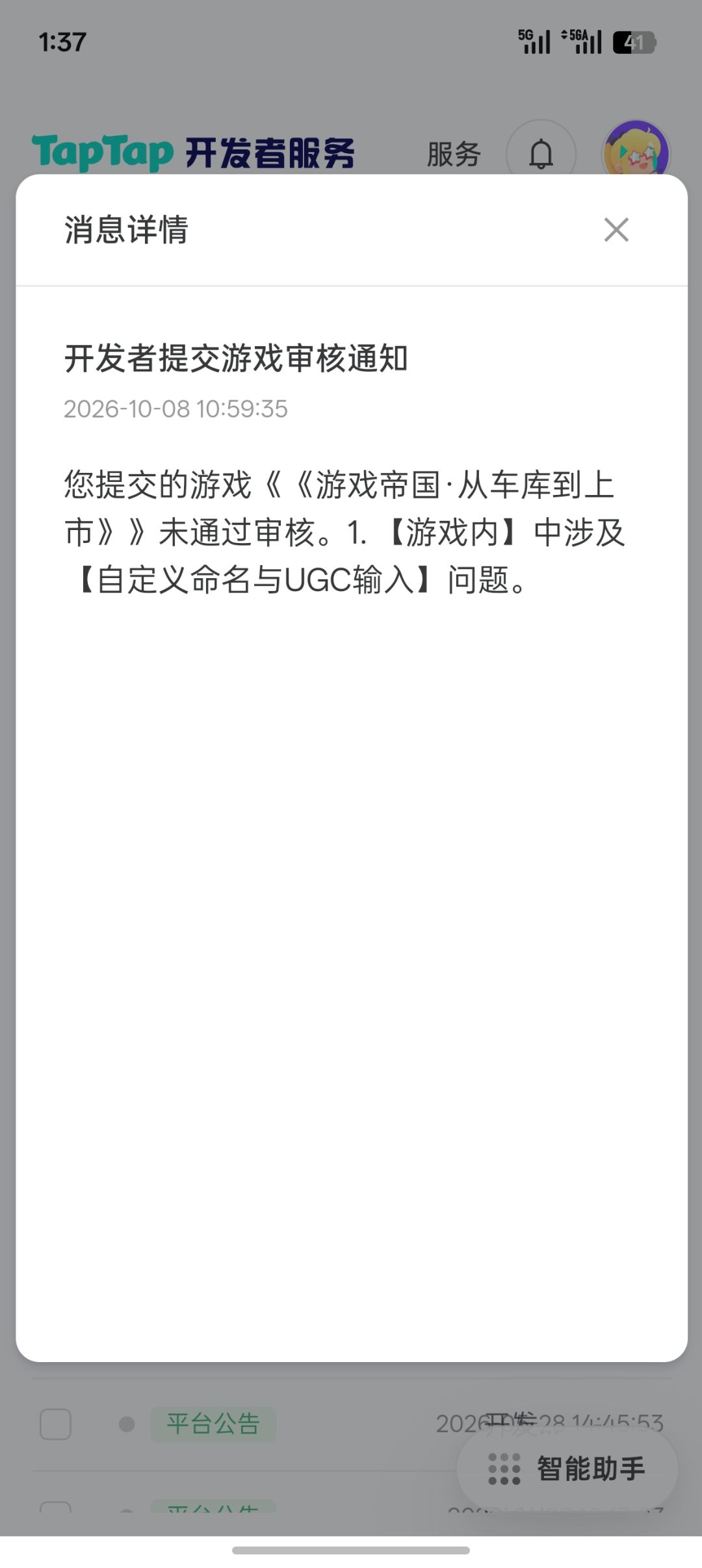 游戏内涉及自定义命名与UGC输入问题 1