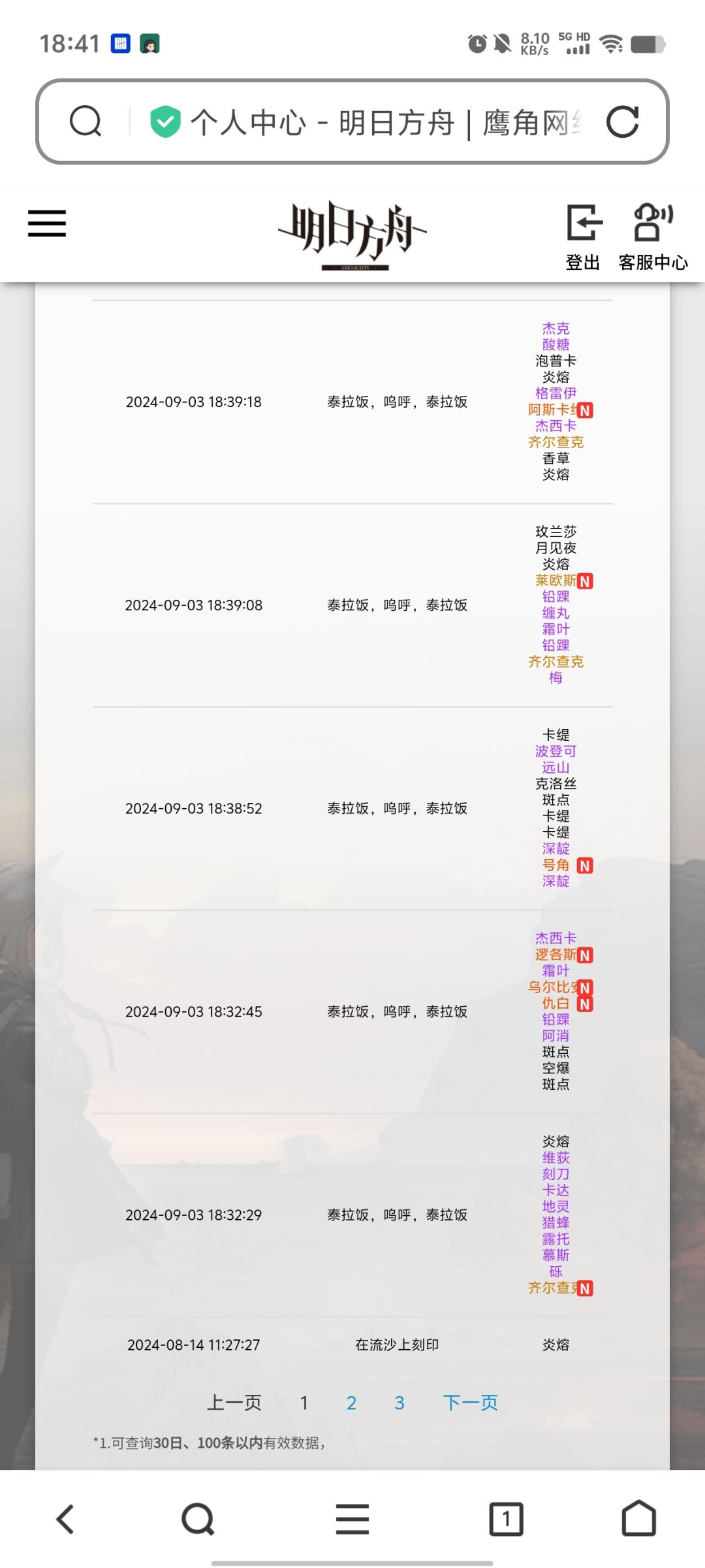 假的限定池 1
