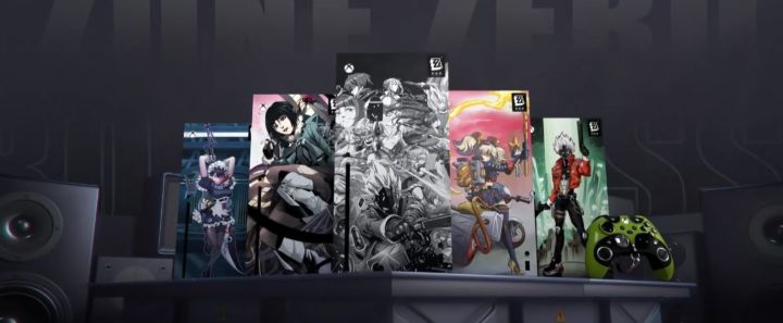 《绝区零》x 漫威 x Xbox三方联动官宣,五款定制艺术主机亮相截图