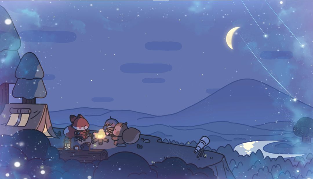 放图！！超爱野营夜景呀 3