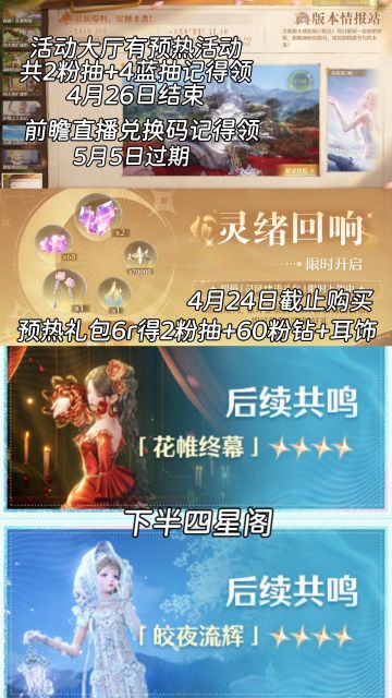无限暖暖2.5版本一图流更新汇总