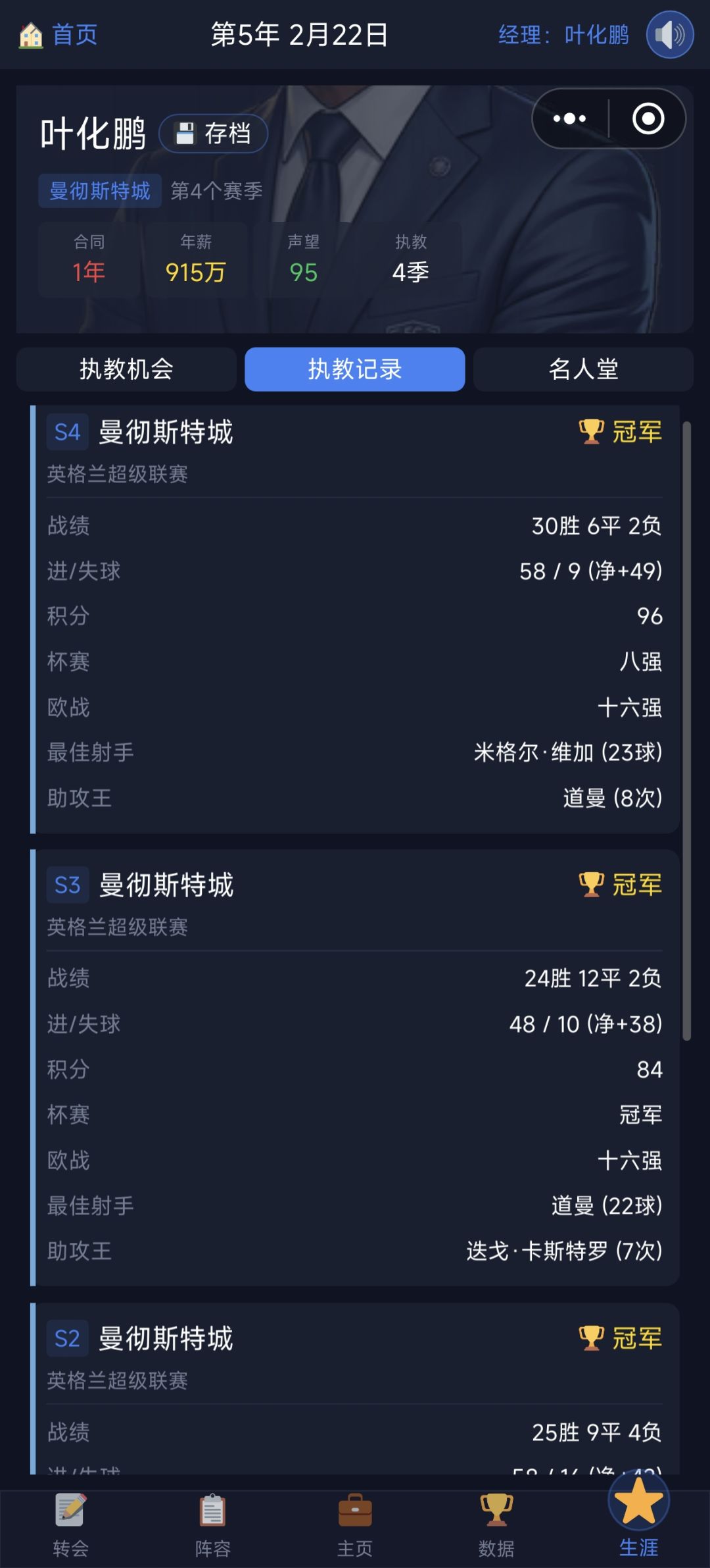 欧冠拿不了一点 2