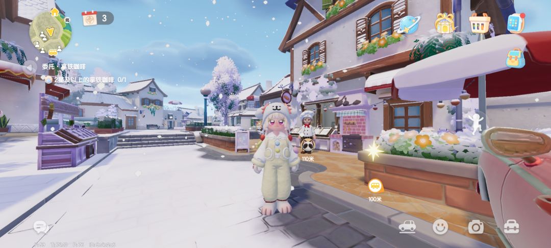小镇下雪了嘻嘻~ 4
