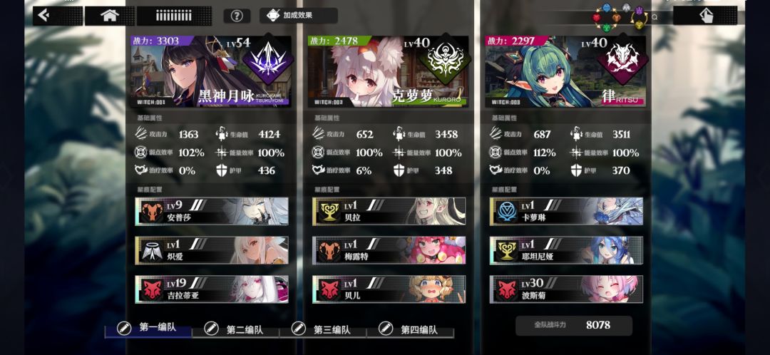 本测一些角色推荐 3