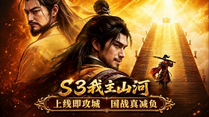 S3赛季开启！不铺路、无种田，战斗爽才是三国乱世该有的节奏！截图