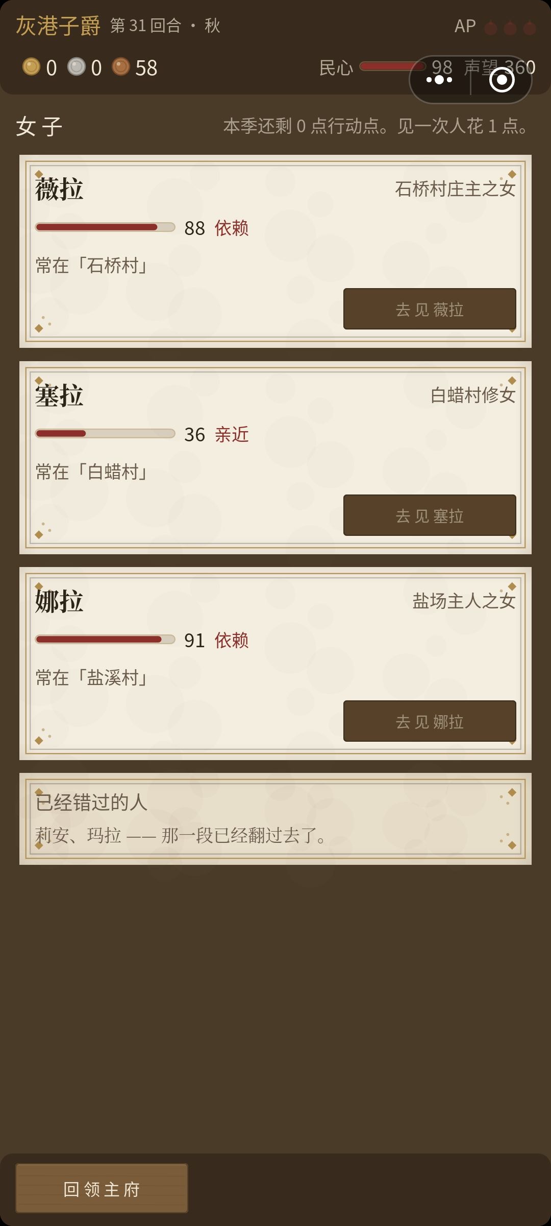 通关一个结局 2