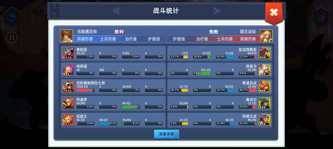 七世+狄美，90%输出，无限控截图