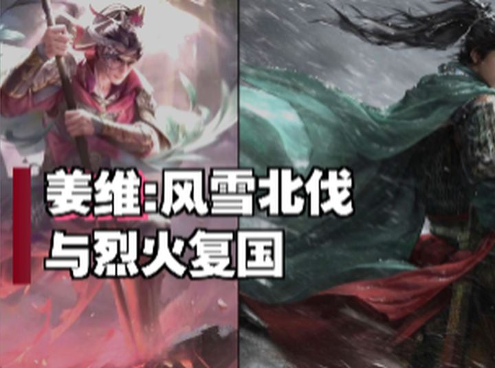 武将原画分析—姜维截图