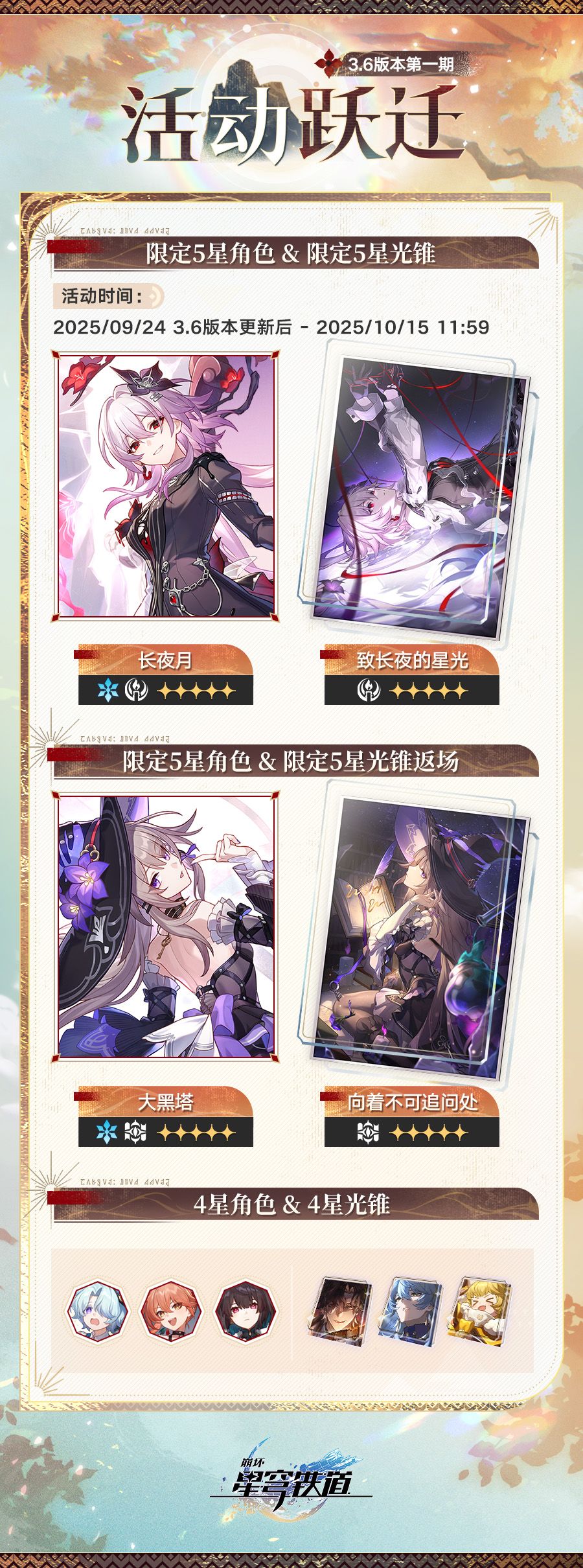 长夜月up,大黑塔复刻,各位到手了吗? 2