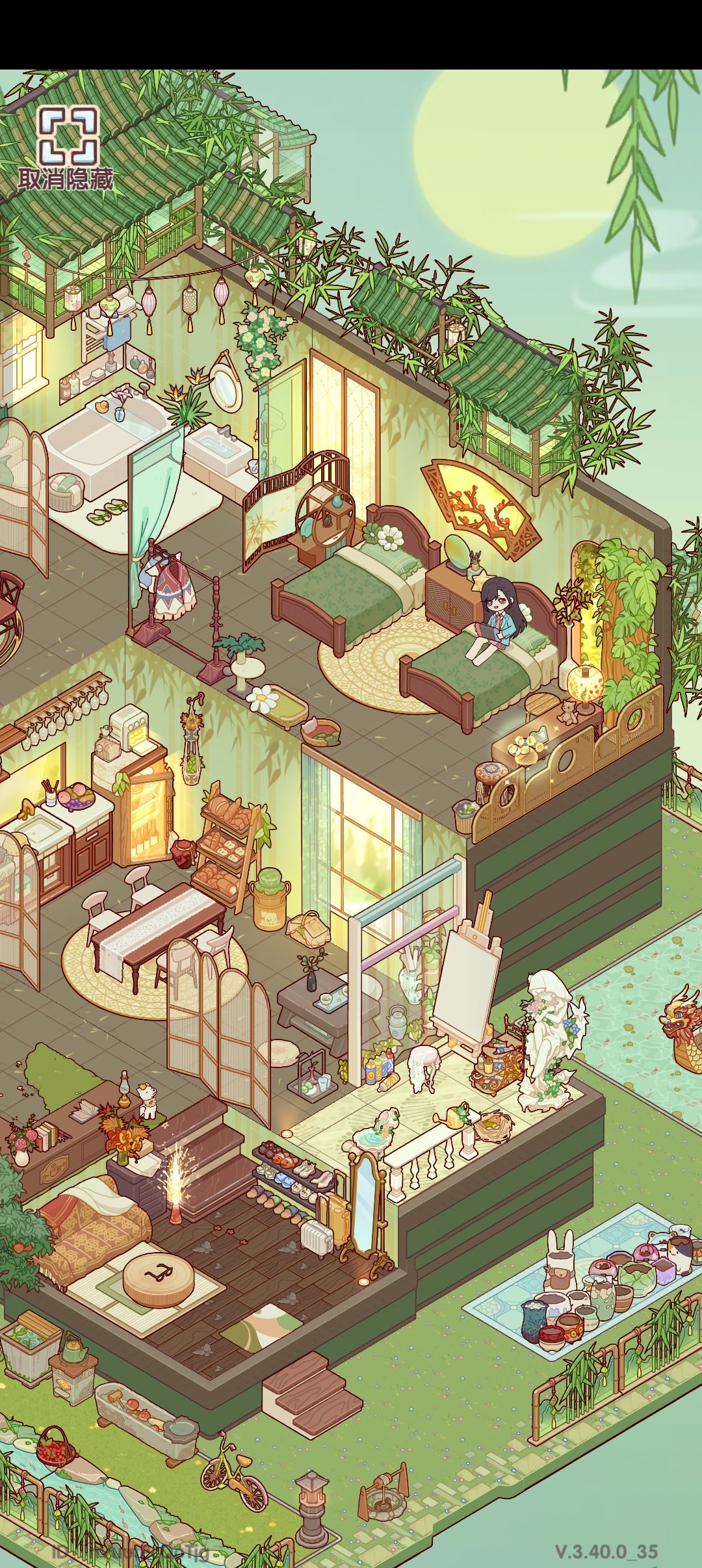 木质春夏双人屋 1
