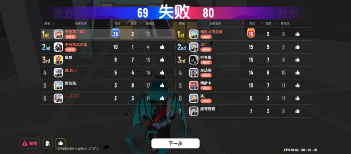 【香肠派对】团队激斗39淘汰。截图