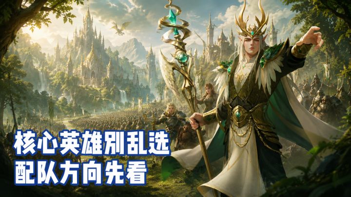 抽卡资源别乱花！战争之轮新手先定阵容方向截图
