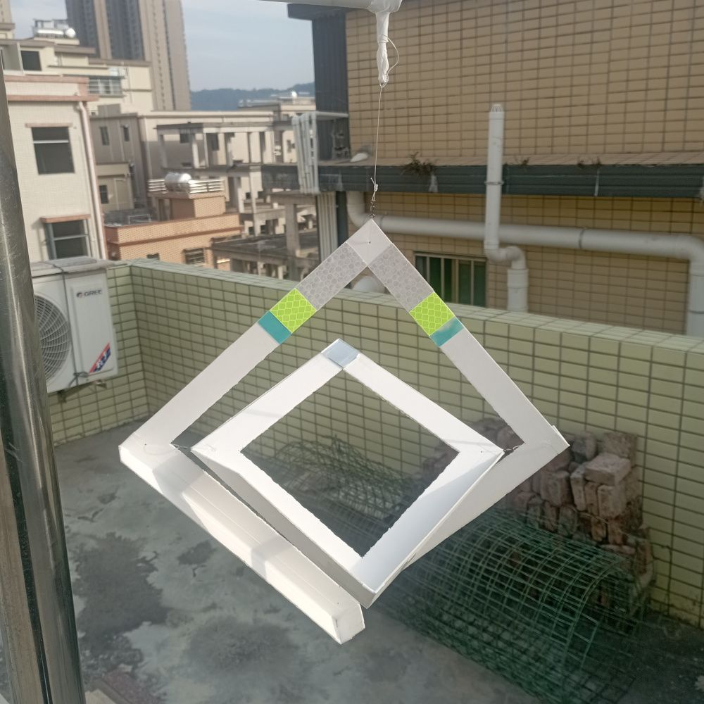 全向镜子风车风铃 3