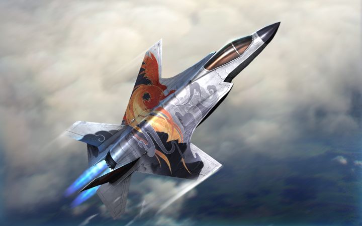 《现代空战3D》FA-35K“雏凤清声”炫酷涂装来袭截图